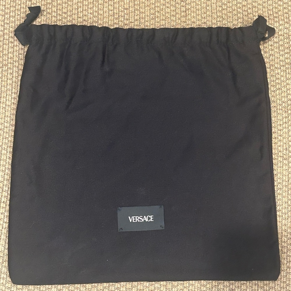 Versace Black Drawstring Dust Bag - image 1